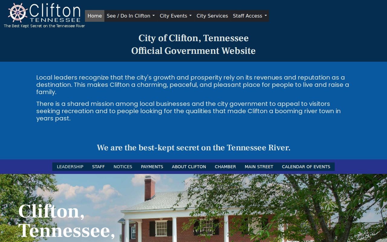 Wayne County traffic warrant records reference, City of Clifton official government page